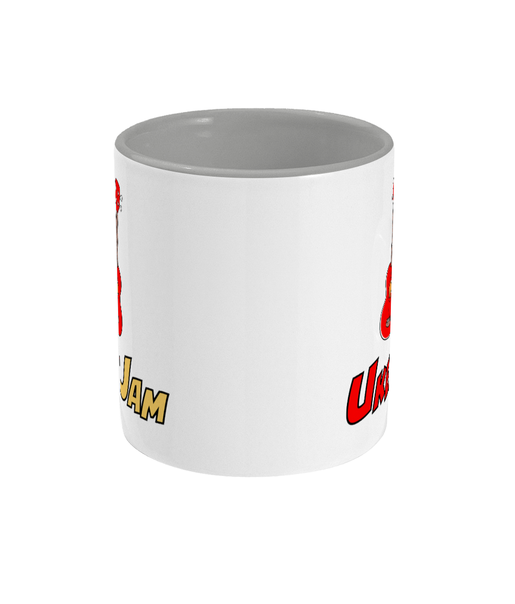 UkeJam Mug - Two Toned (White/Grey)