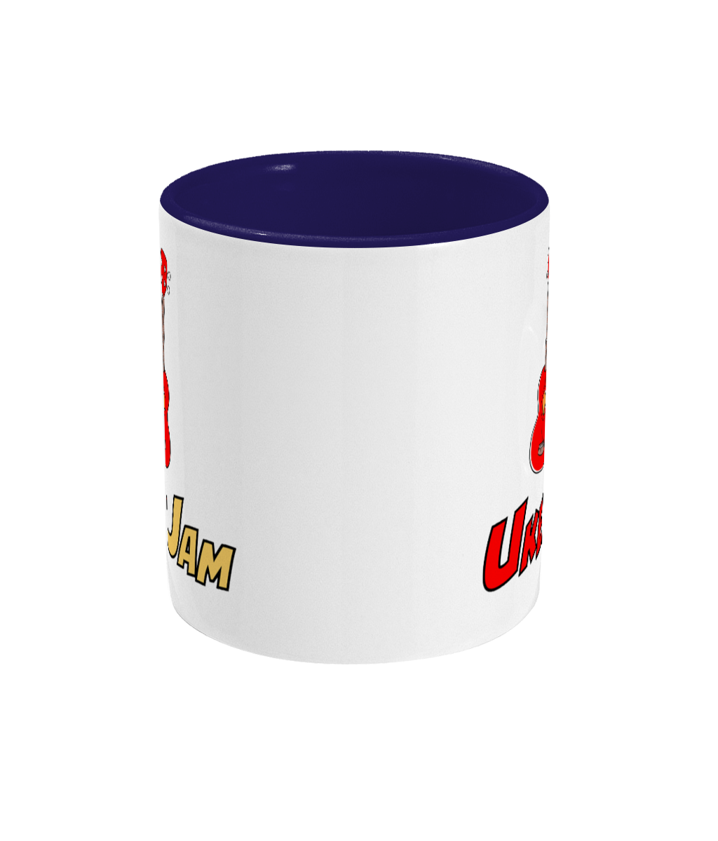 UkeJam Mug - Two Toned (White/Navy)