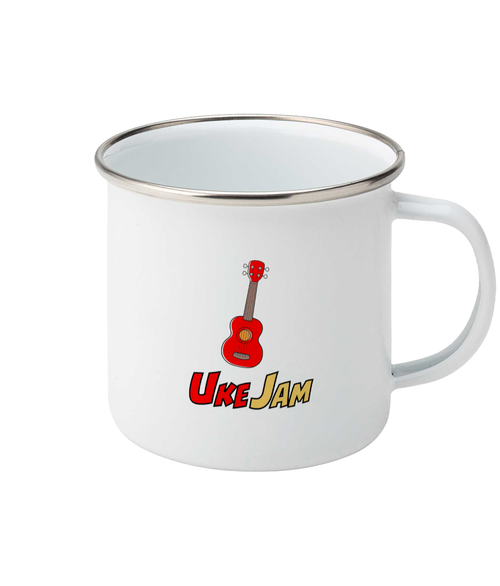Enamel UkeJam Mug - White