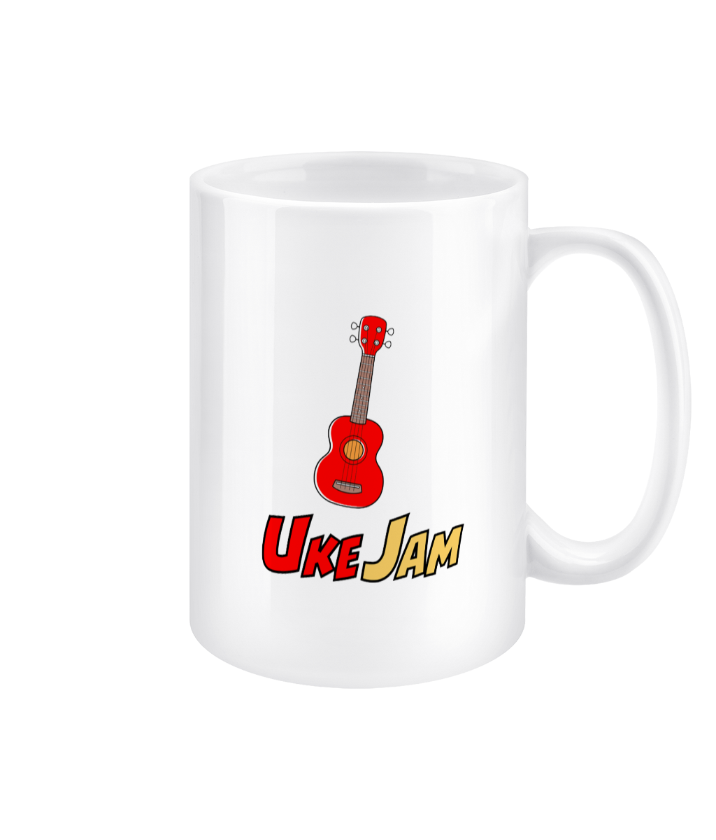 15oz Mug UkeJam Mug - White